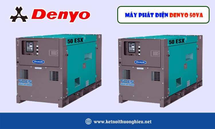 Máy phát điện Denyo 50kva 