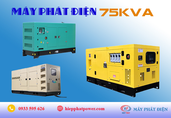 Máy phát điện 75kva