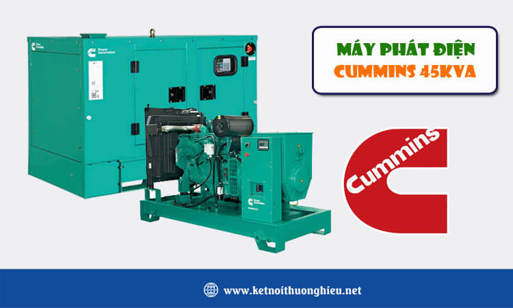 Máy phát điện Cummins 45kva 