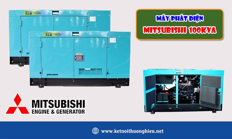 Máy phát điện Mitsubishi 100kva 