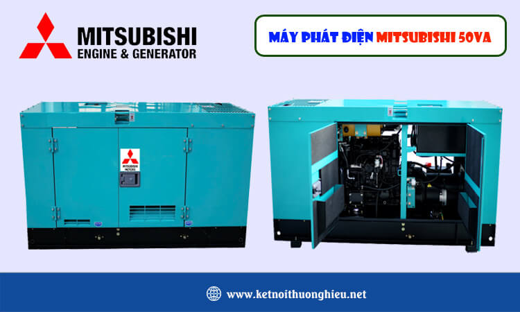 Máy phát điện Mitsubishi 50kva 