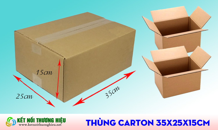 Thùng carton 35x25x15