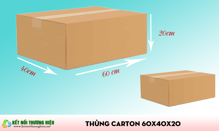 Thùng carton 60x40x20