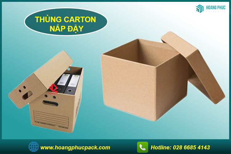 Thùng carton nắp đậy