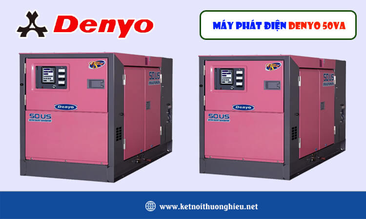Máy phát điện Denyo 50kva 
