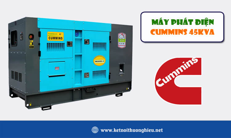 Máy phát điện Cummins 45kva 