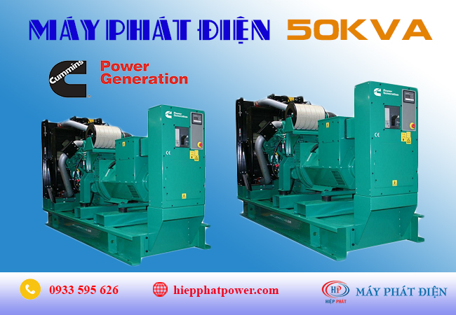 Máy phát điện 50kva