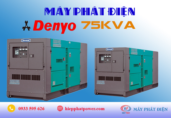Máy phát điện 75kva