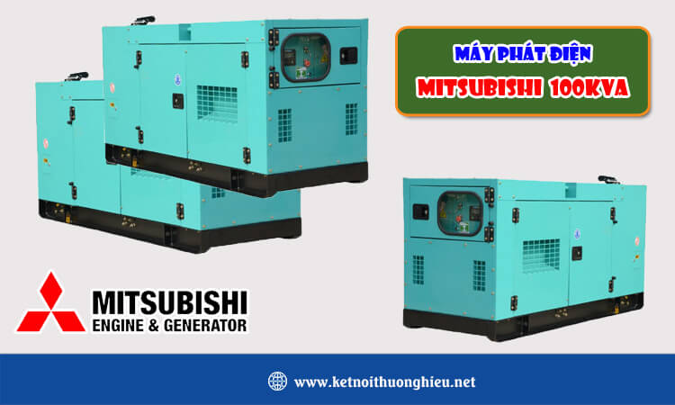 Máy phát điện Mitsubishi 100kva 