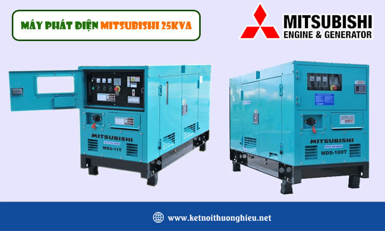 Máy phát điện Mitsubishi 25kva