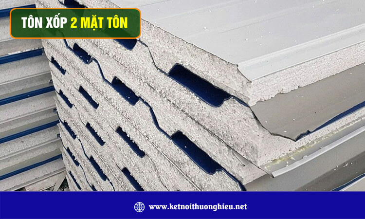 Tôn xốp 2 mặt tôn