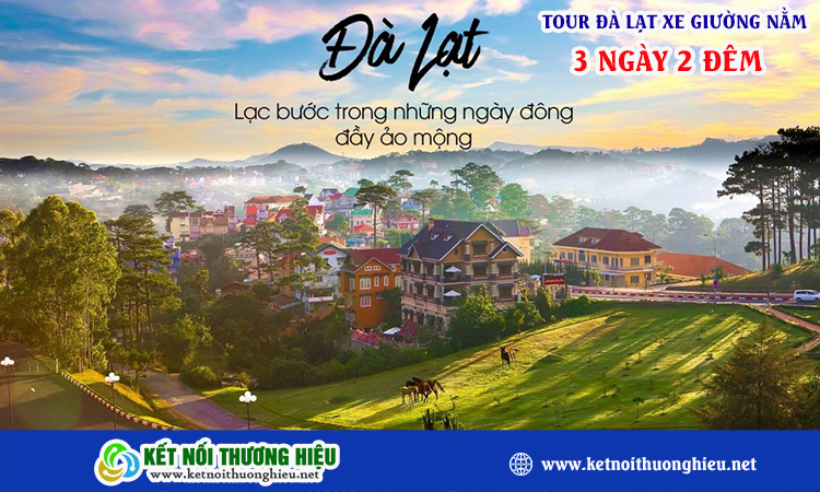 Tour Đà Lạt xe giường nằm 3 ngày 2 đêm